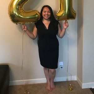 Navy Blue Premise Dress